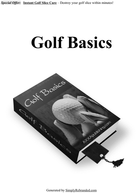 Product picture Golf Basics